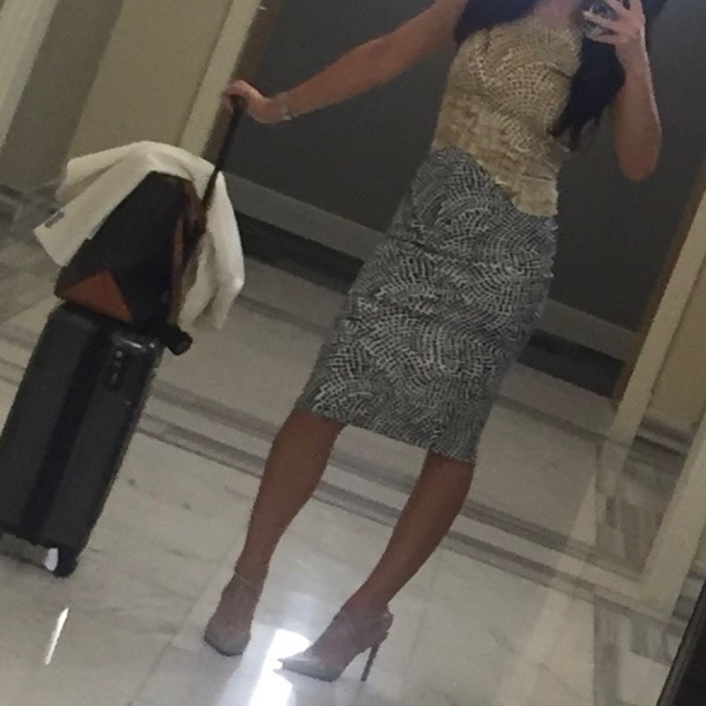 HM shift dress